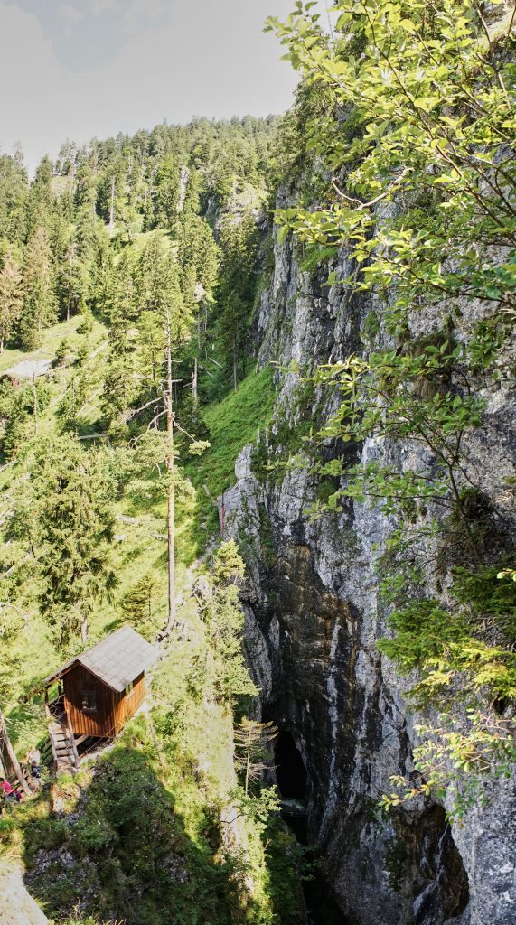 Wandern in der Wasserlochklamm Palfau.