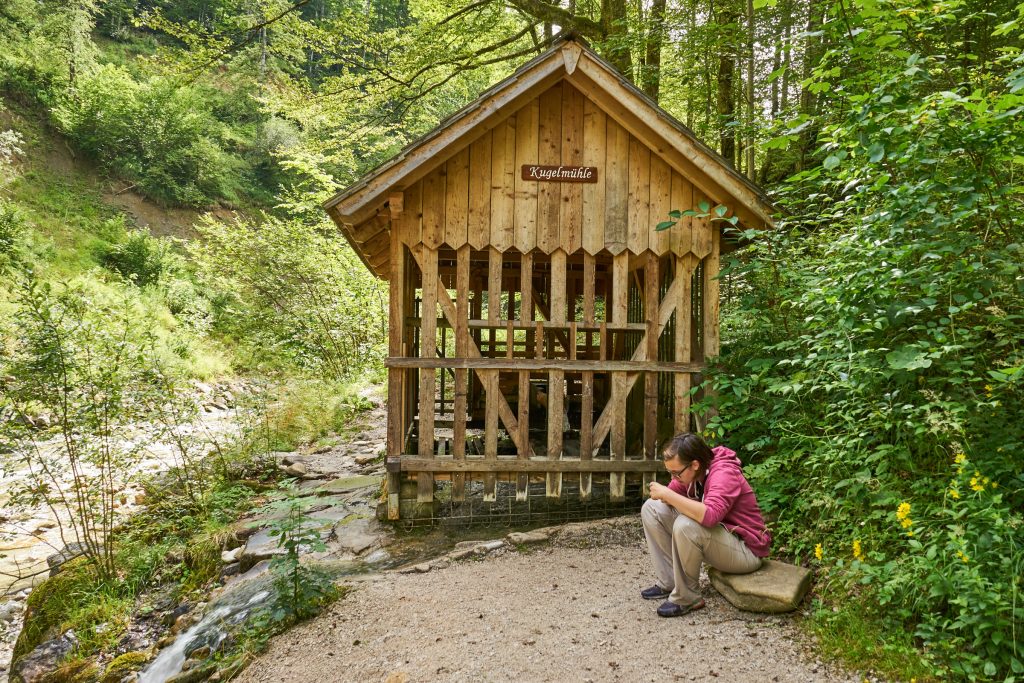 Kugelmühle in Gams