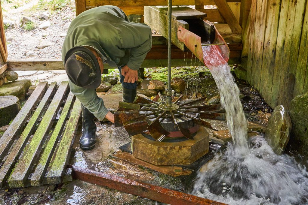 Kugelmühle in Gams